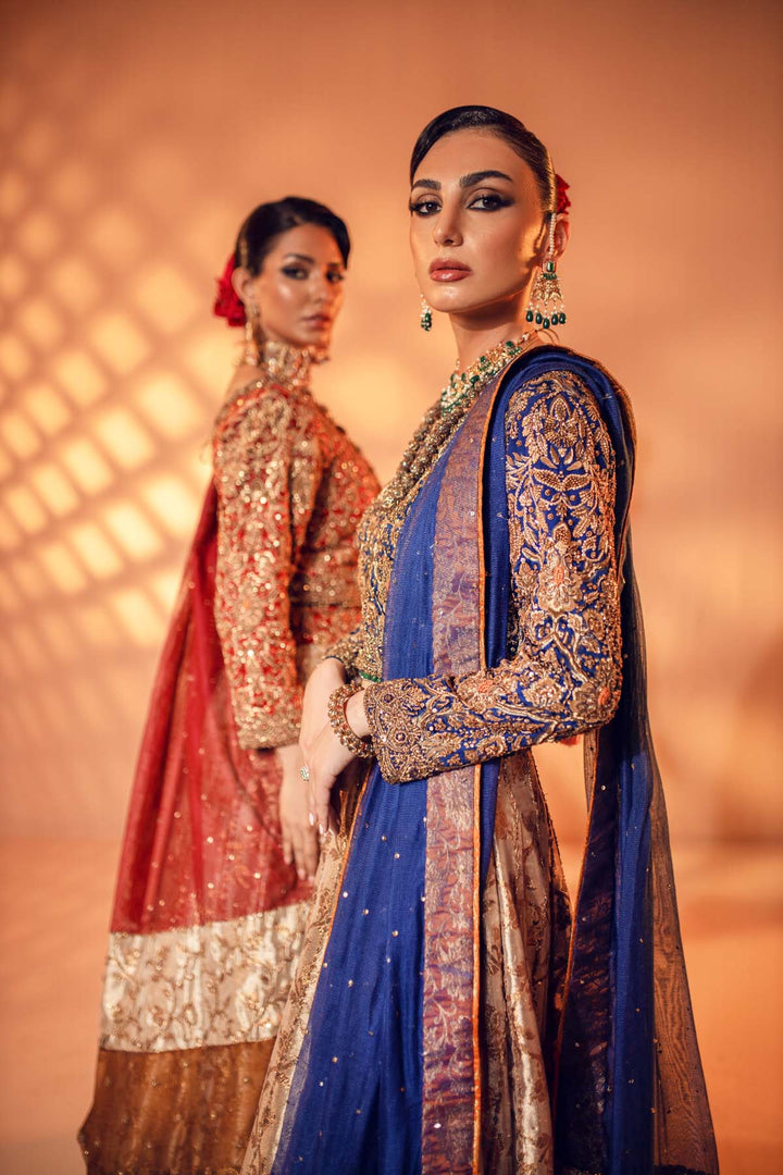 Bridal Fabric Lehenga - By Ahmad Kalia East- Best Pakistani  Bridal Tradition