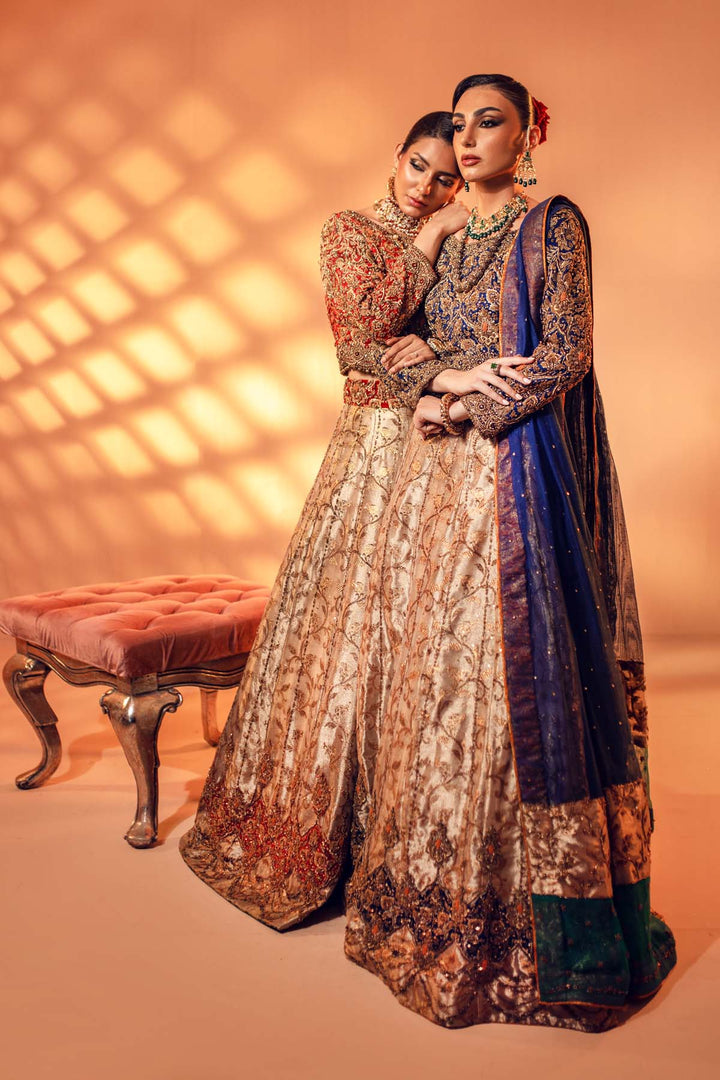 Bridal and Formal Lehenga- By Ahmad Kalia East- Best Pakistani Tradition- Best Designer in Pakistan